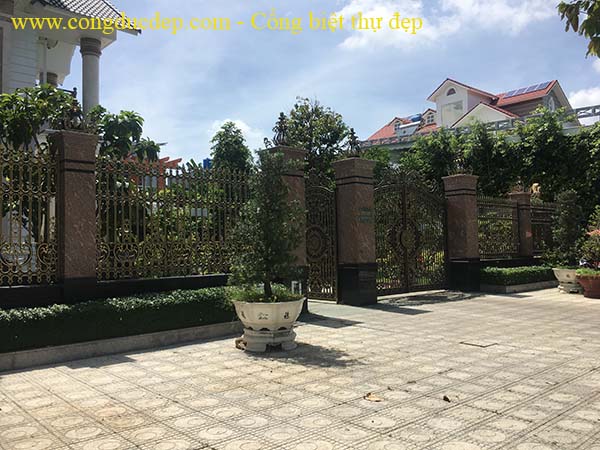 Cổng biệt thự tại Rạch Giá, Kiên Giang