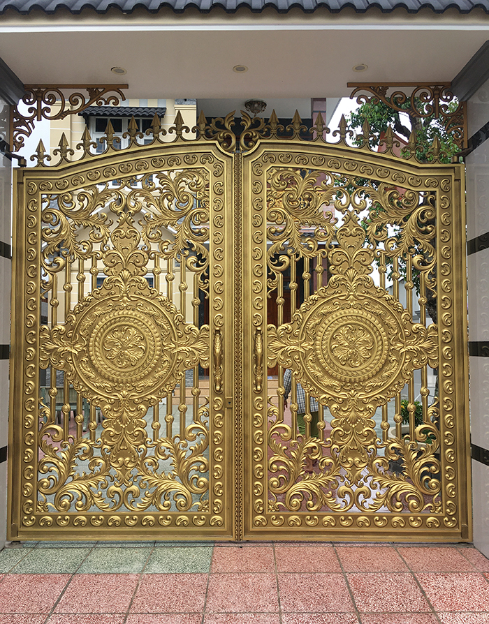 Cổng nhôm đúc BG-035