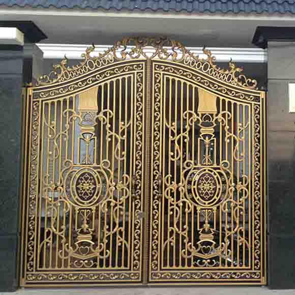 Đặc trưng cổng đúc hợp kim nhôm